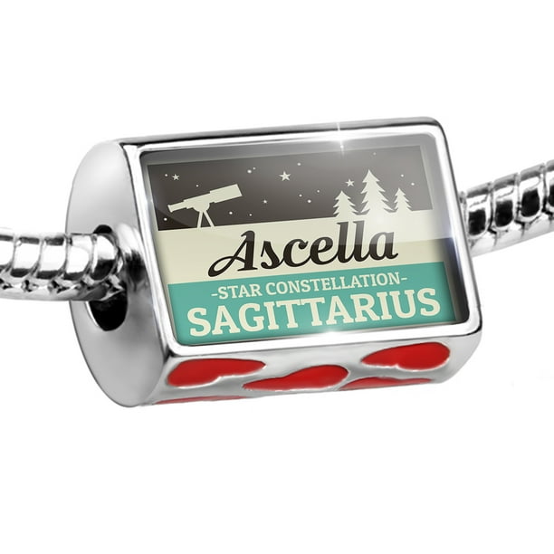 Sagittarius 9mm Classic Size Italian Charms Birth Sign  Zodiac 
